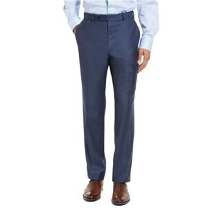 Peter Millar Men's Navy Blue Wool Suit Dress Pants Size 40 W NWT $325